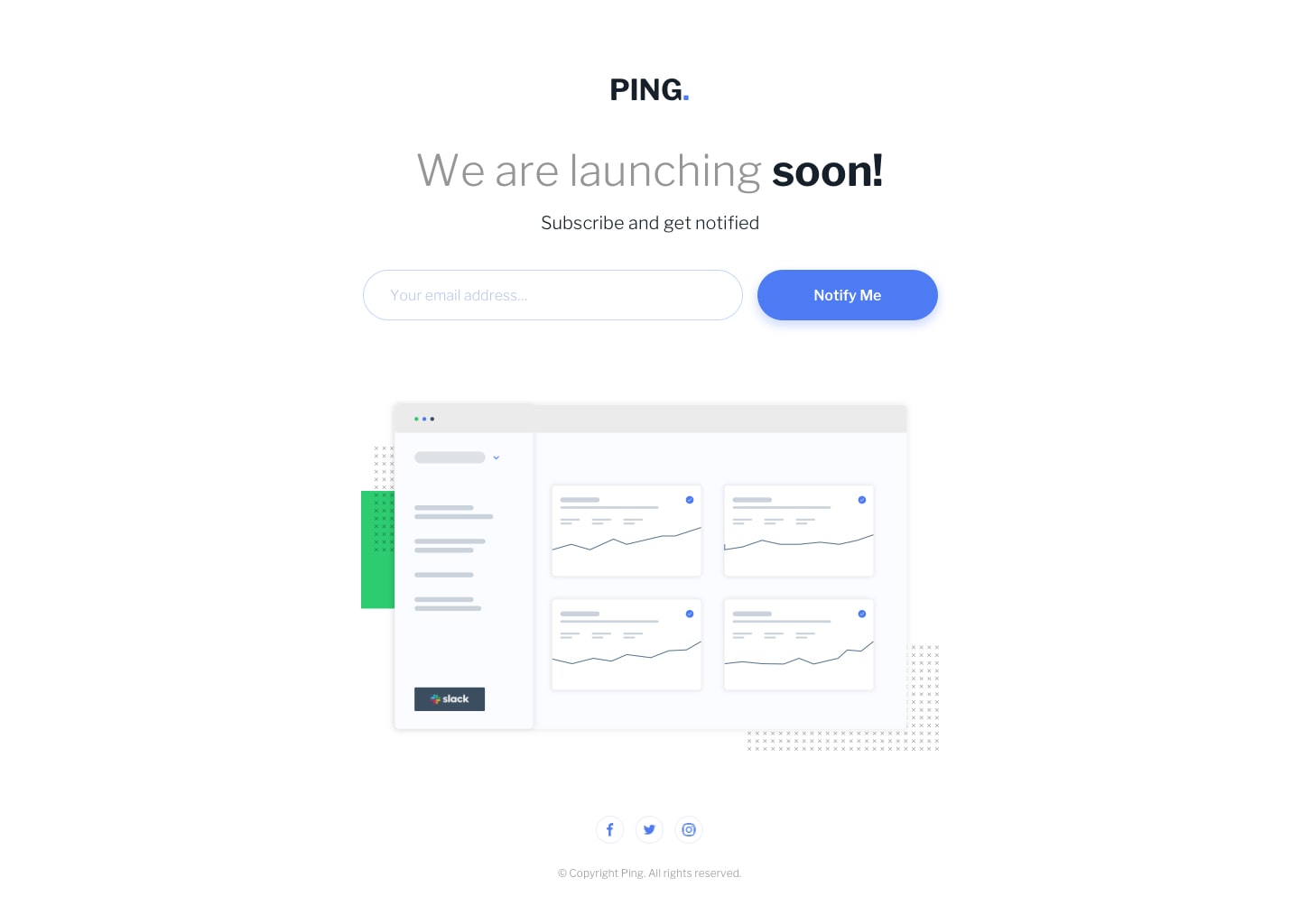Ping coming soon challenge preview